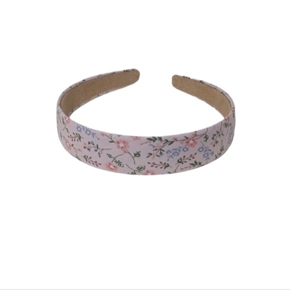 Pink Multi Color Floral Print Headband NEW